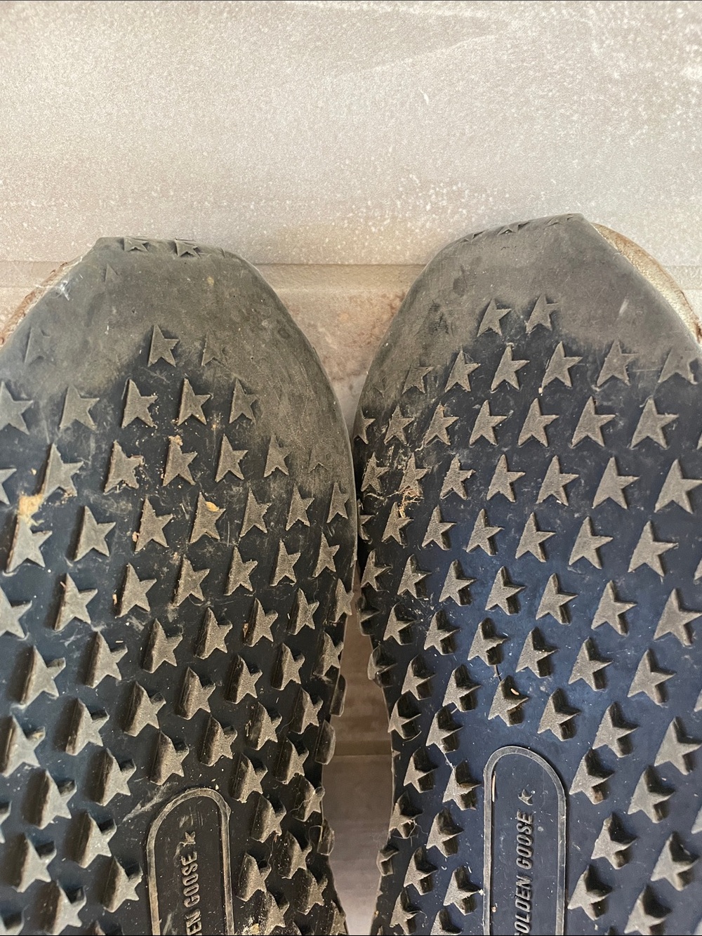 Golden Goose Marathon Silver Black Women’s 38 *FLAWS* - Picture 15 of 16
